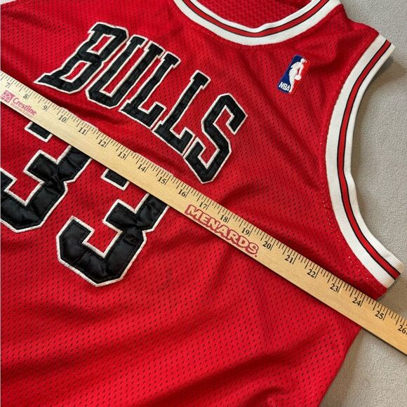 Vintage Nike SCOTTIE PIPPEN #33 Chicago Bulls Jersey - Picture 5 of 16